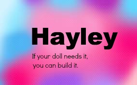 Hayley Name Tag